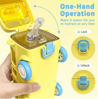 Bus Water Bottle For Kids